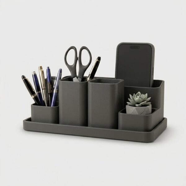 IMG_1738 Tech-Station Desk Organizer – 3D Printed Modern Workspace Storage