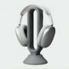 Minimalist Luxury Headset Stand – 3D Printed Premium Desk Accessory