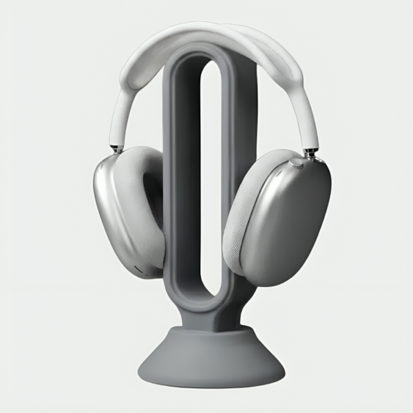 Minimalist Luxury Headset Stand – 3D Printed Premium Desk Accessory